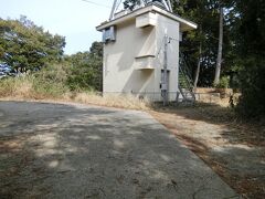 NHKの電波塔、山口大神宮ルートとの分岐点