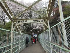 飛鳥山下跨線人道橋