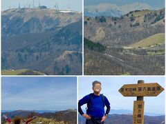 八島ヶ原湿原から約1時間の鷲ヶ峰からの絶景です♪
360度の景色が見える絶景ポイントです。