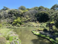 肥後細川庭園に来ました。