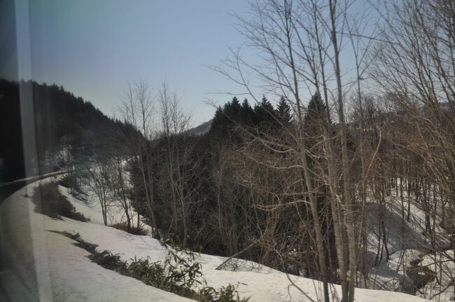 　塩狩峠に差し掛かります。