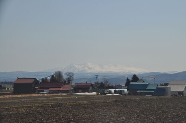 　田園地帯を走ります。