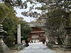 WAKKAさんに自転車を駐輪させてもらい、タクシーで大山祇神社へ。

歴史好き的には大三島に来るなら絶対に訪問したかった場所。
最初自転車で、と思ったのですが、島の東側のたたらしまなみ公園から神社までは山を越えなければならず、子供の足では厳しいとレンタルサイクルのスタッフの方に言われ断念。ならバスで、と思いましたが時間が合わず半ばあきらめていたところ、WAKKAのスタッフさんに近くのタクシー会社を教えてもらい行くことがかないました。

行った先々の方に助けてもらってばかりの旅です。感謝です。
