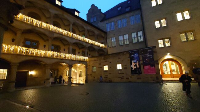 古いお城の中庭