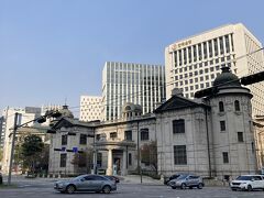 そのまま朝んぽ。
こちらは韓国銀行貨幤金融博物館。