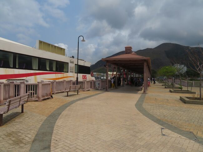 大澳の埠頭に上がりました。