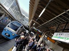 ★16:05
勝田駅から特急に乗車し、帰宅の路へ着きます。