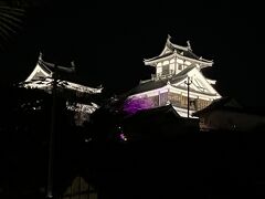 福知山城のライトアップは、年中やっていますが
