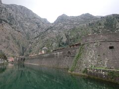 コトルで３時間自由行動、駐車したところに戻ってくるよういわれ、解散

城壁の中に入ると旧市街