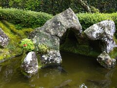 唯一 池泉式な森氏庭園。

