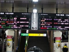 上野駅新幹線ホーム
はやぶさ、やまびこ、つばさ、なすの、はくたか、たにがわ、かがやき
どれが何処行く？色々有り過ぎ(^_^;)