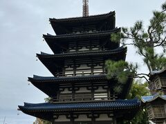 「日本館」では和太鼓を演奏していました。