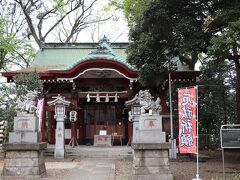駒繋神社の社殿