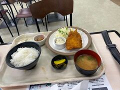 夫はアジフライ定食
普通だって

久しぶりにSAでご飯食べたけど、高くなったもんだ