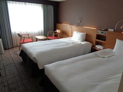 こちらがツインのお部屋．