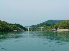遊覧船からの眺め…

大井ダムが近くなったら、恵那峡クルーズもゴールとなります(^^)