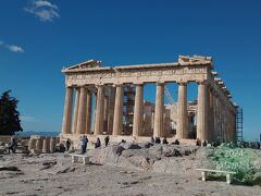 そしてメインのパルテノン神殿
教科書に出てくるギリシャです