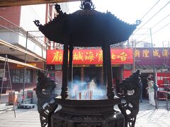 ※迪化街　「台北霞海城隍廟」

こちらは朝早くからお詣り出来ます
今回の旅の最後にやっと、台湾の神様にお詣り出来ました（＾人＾）
