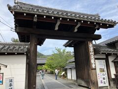 まずは駅から徒歩15分程のところにある世界遺産の天龍寺へ。