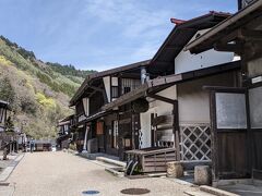 中山道の雰囲気を味わいまして（福島宿 上の段の町並み）