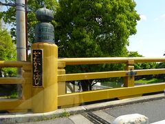 日本三名橋のひとつ「瀬田の唐橋」