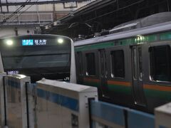 　上野駅で京浜東北線に乗り換えます。

