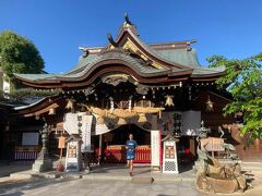 櫛田神社へ