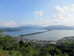 今回は笠松公園側から天の橋立を見ました。