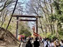 公園口鳥居から、入りました。