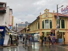 雨のリトルインディア。