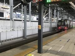 12:26発 あいの風富山鉄道で高岡まで乗車
10分前でぎりぎり座れました