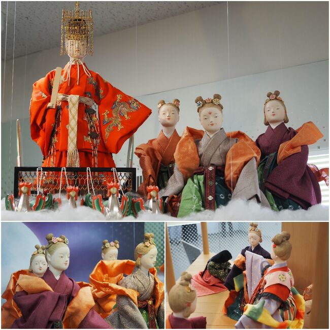 展示の基本テーマは源氏物語ですが、平安初期を題材とした『竹取物語』が1/4展示に加わったようです。<br />かぐや姫が月に帰るシーンの再現との事ですが、こちらも世界観が良く表現されていました。<br /><br />ビルの一フロアの博物館なので、そんなに広くはないですが、写真撮影も可なので結構しっかりと楽しめます。<br />ちなみに滞在時間は、開館直後で 空いていたので45分ほどでしたが、混んでいて写真を撮りたいとなると一時間ぐらいみておいた方がよいかもです。