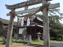続いて金谷神社（金谷天満宮）。江戸時代には神社の前に萩城下町の表玄関ともいえる大木戸が設けられていました。