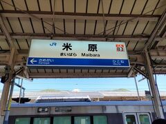 4/25　
名古屋駅から大垣まで行き、そこから乗り換えて米原駅まで。
新幹線ホームの入場券を現金購入。
2時間までですが、撮ったことがない被写体なので、2時間以上滞在して、ホームから出る時に追加料金を払いました。