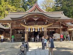 パワースポットの白山神社へ