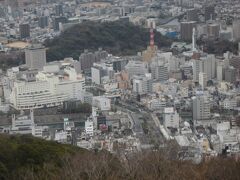 山は徳島城跡です。