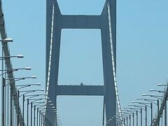 瀬戸大橋です！初めて渡りました！
大きくて綺麗です。