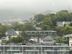 長崎，松ヶ枝国際ターミナル
目覚めたときには入港していました

中央に見えているのが「グラバー園」