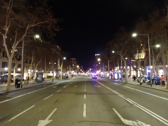 デモ行進もあるため一部道路はデモ隊が来ていなくともケーサツが封鎖しているようで、こんな奇跡の1枚も撮れます。