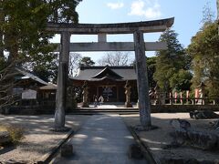 同じく「二之丸上ノ段」にある「松江神社」です。

明治32（1899）年、東照宮を移築したものだそうです。