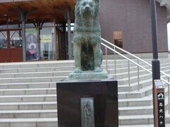 忠犬ハチ公像 (大館駅前)