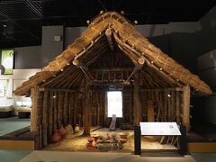 縄文時代の家が再現されていたり。