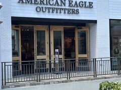 アメリカン・イーグルは前回は閉店してたけど、新たに違うスペースにオープンしてた！