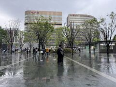 13:09、約１時間で博多駅到着