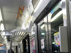 ２１：１６上野駅から1時間で新橋駅に・・・・
