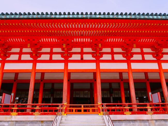 京都-7 平安神宮a 《 左近の桜 》華麗な姿 ☆平安京/朝堂院を模