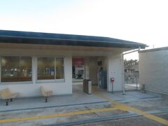 2024.03.10　下関ゆき普通列車車内
やはり新しくなった富海駅。