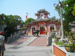 海のシルクロード博物館から歩いてすぐのところに福建会館がある。中国福建省出身商人の集会所。