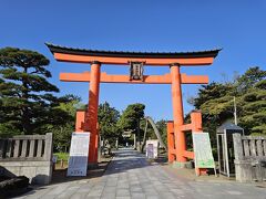 そして、白山神社です！
中から来てしまったので、鳥居からもう一度。