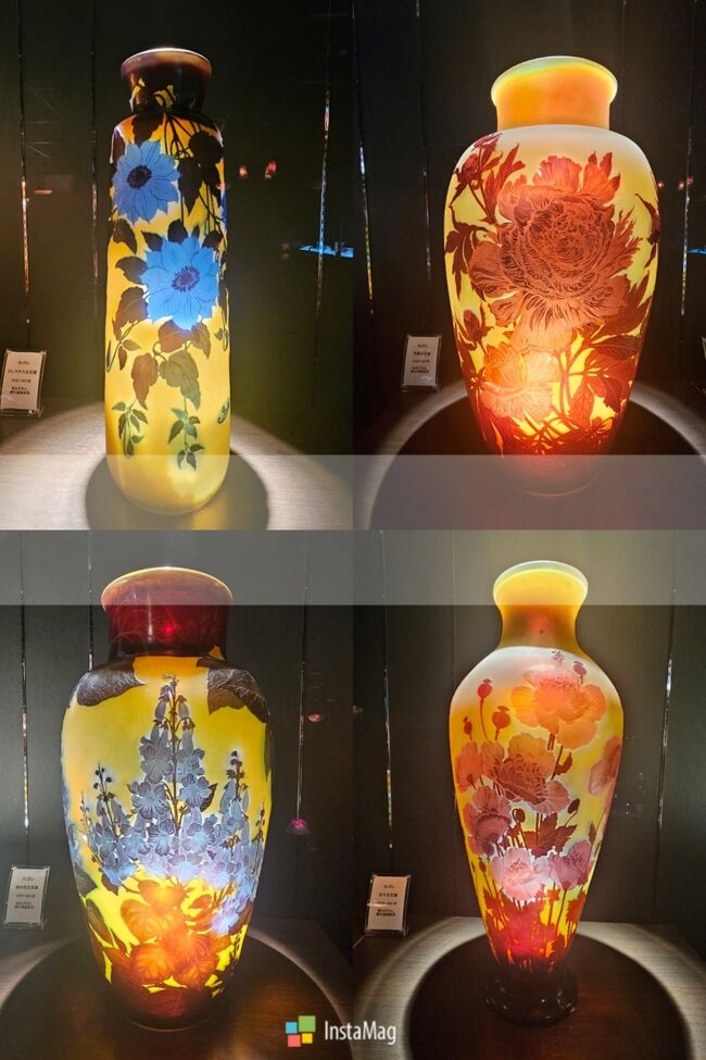 横浜散歩(エミール・ガレ展&山下公園と港の見える丘公園の薔薇)』横浜